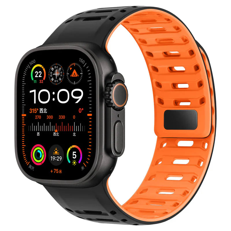 Rugged Sport Band Compatible with Apple Watch Ultra – Durable Strap for Outdoor & Fitness