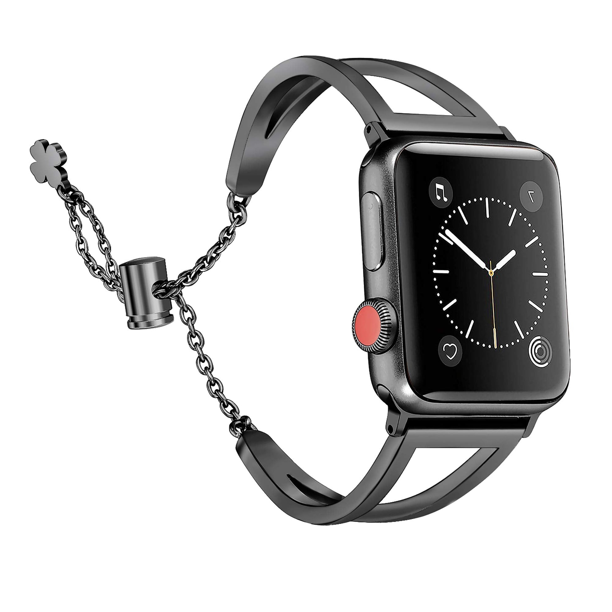 Straplix Elegant Chain Bracelet Band for Apple Watch – Jewelry-Style Metal Strap for Women, Compatible with 38mm 40mm 41mm 42mm 44mm 45mm 46mm 49mm