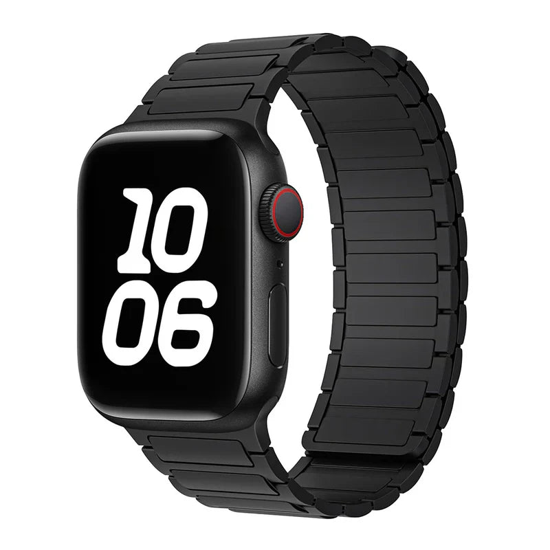Silicone Magnetic Loop Band Compatible with Apple Watch – Soft, Flexible Strap for Series 1–9 & Ultra