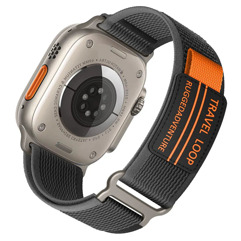 Designer Trail Loop Sport Band Compatible with Apple Watch – Stylish & Lightweight Strap for Series 1–9 & Ultra