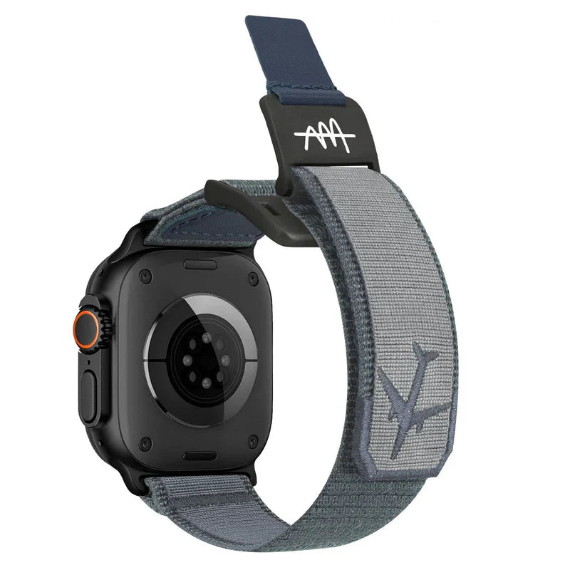 Straplix Wild Trail Band for Apple Watch – Rugged Nylon Sport Strap Compatible with 44mm 45mm 46mm 49mm