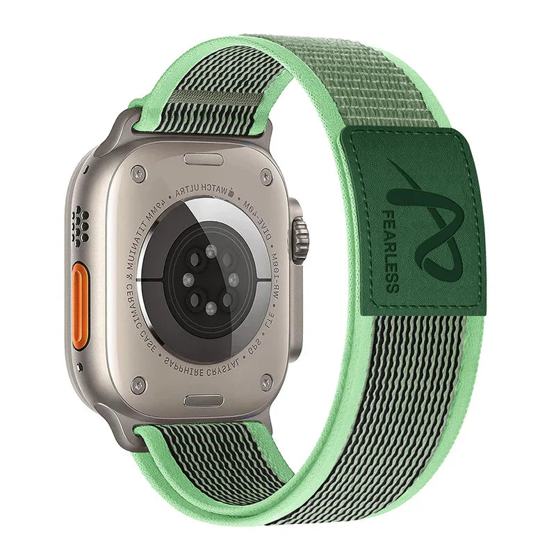 Fearless Trail Loop Nylon Band Compatible with Apple Watch – Lightweight Outdoor Strap for Series 1–9 & Ultra