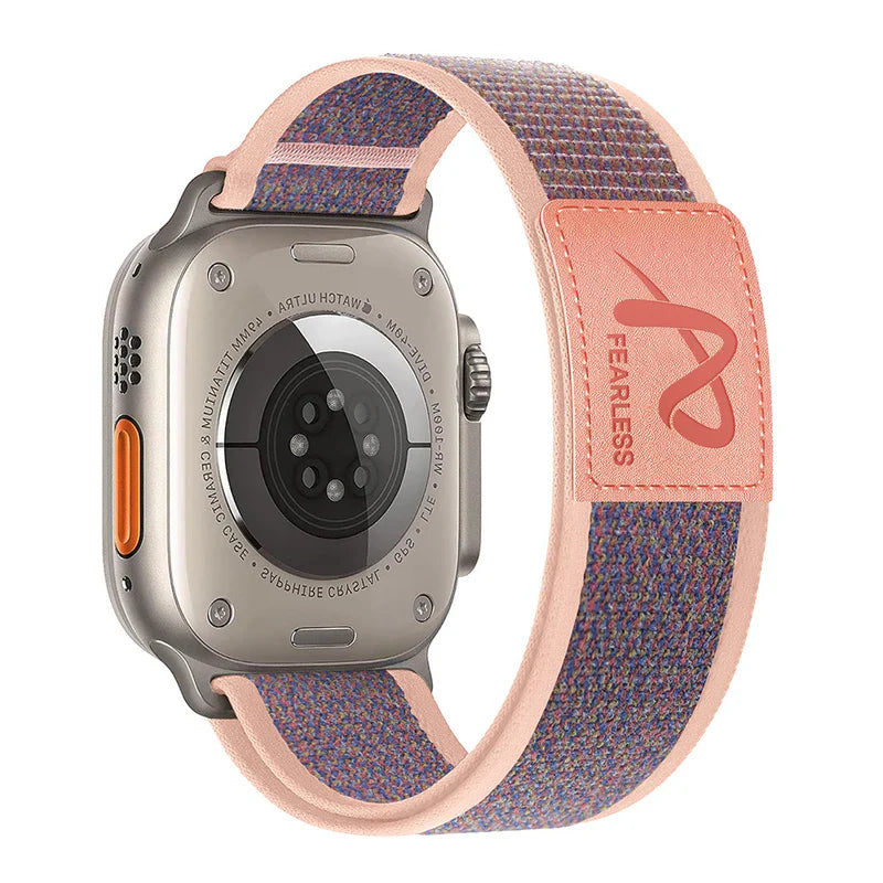 Fearless Trail Loop Nylon Band Compatible with Apple Watch – Lightweight Outdoor Strap for Series 1–9 & Ultra