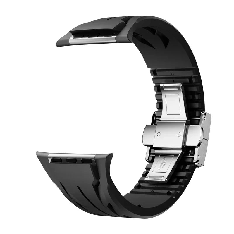 Supercar FKM Band Compatible with Apple Watch – High-Performance Rubber Strap for Series 1–9 & Ultra