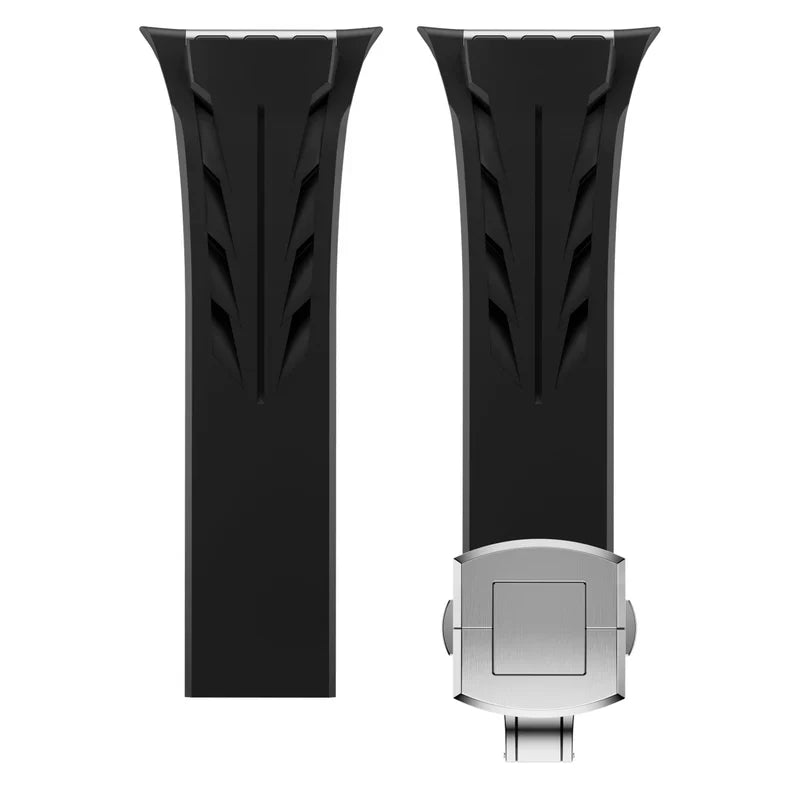 Supercar FKM Band Compatible with Apple Watch – High-Performance Rubber Strap for Series 1–9 & Ultra