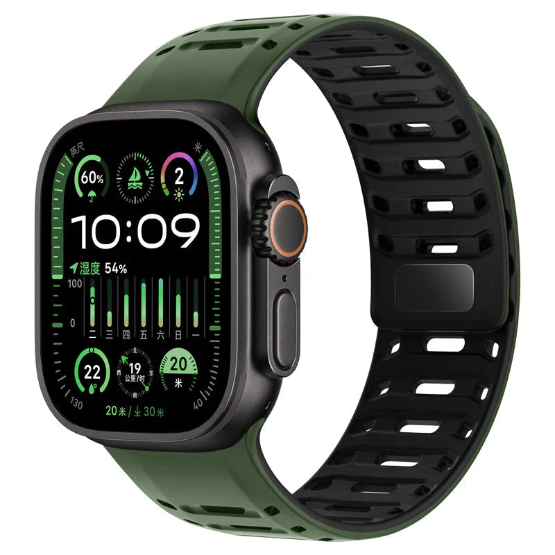 Rugged Sport Band Compatible with Apple Watch Ultra  – Durable Strap for Outdoor & Fitness