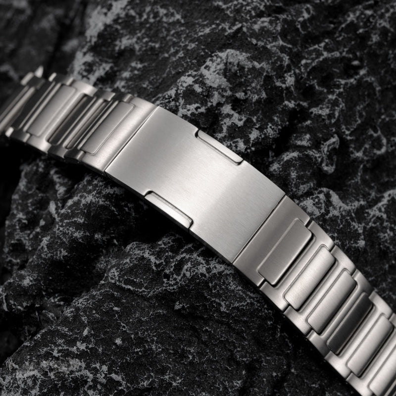 Straplix Titanium Edition Band for Apple Watch – Premium Metal Strap Compatible with  40mm 41mm 42mm 44mm 45mm 46mm 49mm