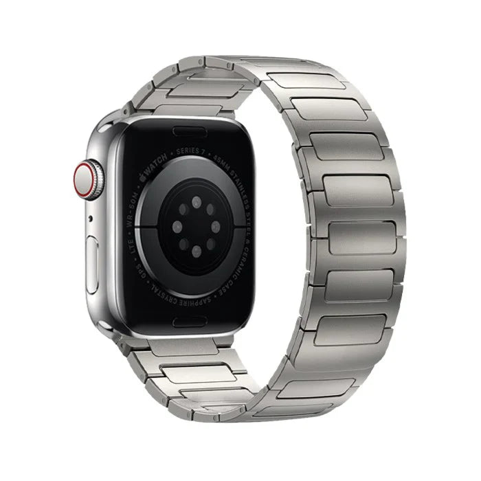 Straplix Magnetic Stainless Steel Band for Apple Watch – Metal Mesh Strap Compatible with 40mm 41mm 42mm 44mm 45mm 46mm 49mm