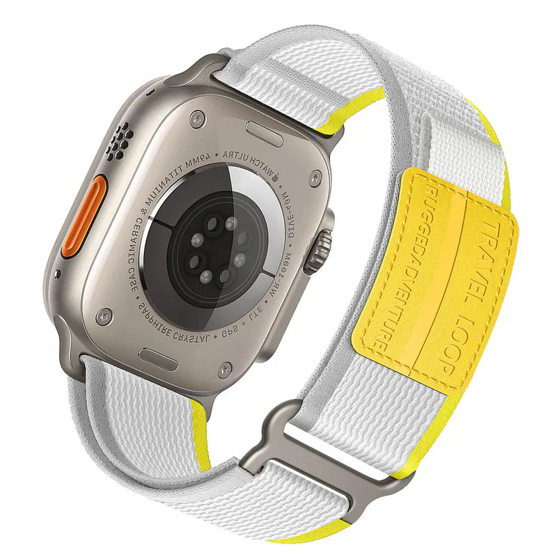 Designer Trail Loop Sport Band Compatible with Apple Watch – Stylish & Lightweight Strap for Series 1–9 & Ultra