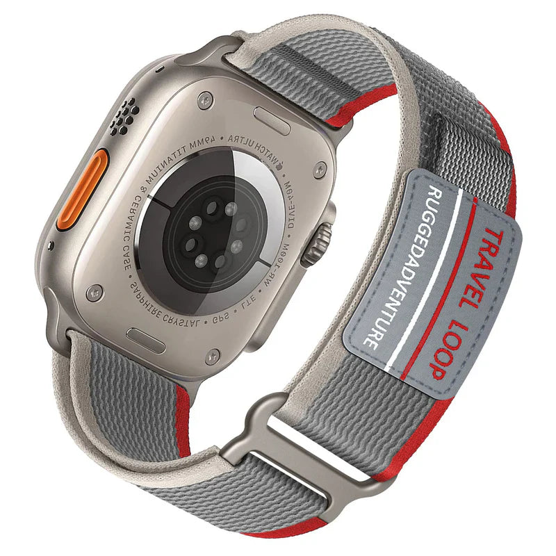 Designer Trail Loop Sport Band Compatible with Apple Watch – Stylish & Lightweight Strap for Series 1–9 & Ultra