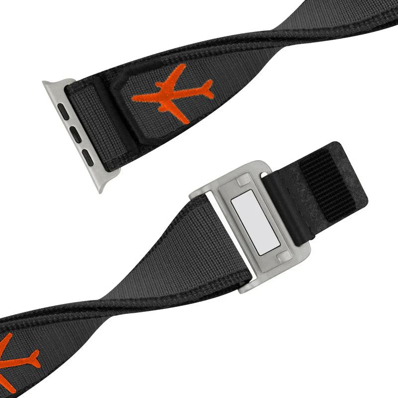 Straplix Wild Trail Band for Apple Watch – Rugged Nylon Sport Strap Compatible with 44mm 45mm 46mm 49mm