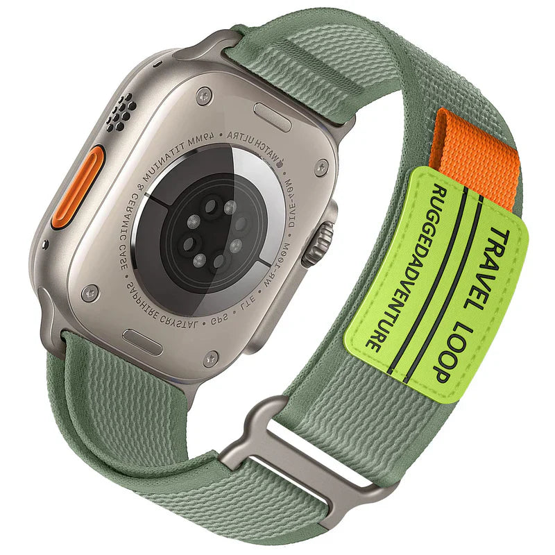 Designer Trail Loop Sport Band Compatible with Apple Watch – Stylish & Lightweight Strap for Series 1–9 & Ultra