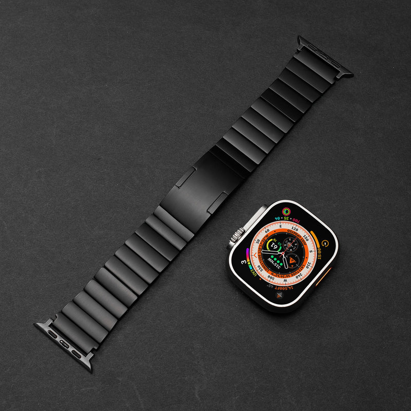 Straplix Titanium Band 2.0 for Apple Watch – Upgraded Metal Strap Compatible with 40mm 41mm 42mm 44mm 45mm 46mm 49mm