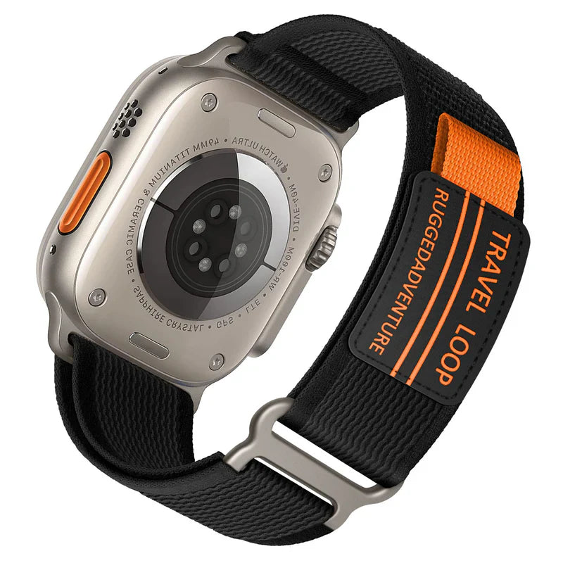 Designer Trail Loop Sport Band Compatible with Apple Watch – Stylish & Lightweight Strap for Series 1–9 & Ultra
