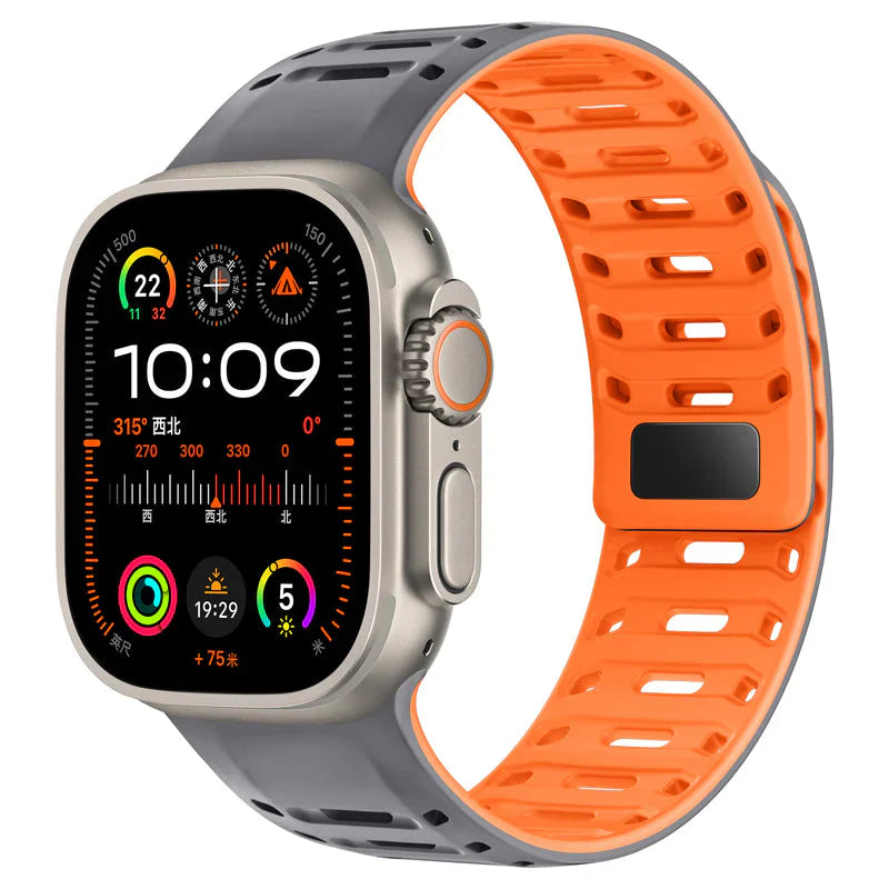 Rugged Sport Band Compatible with Apple Watch Ultra  – Durable Strap for Outdoor & Fitness