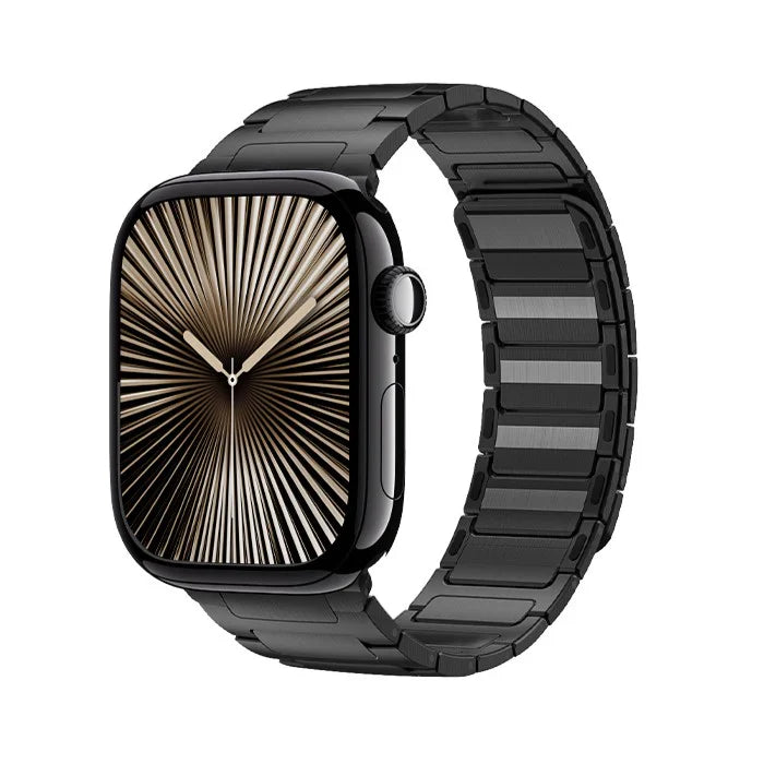 Straplix Magnetic Stainless Steel Band for Apple Watch – Metal Mesh Strap Compatible with 40mm 41mm 42mm 44mm 45mm 46mm 49mm