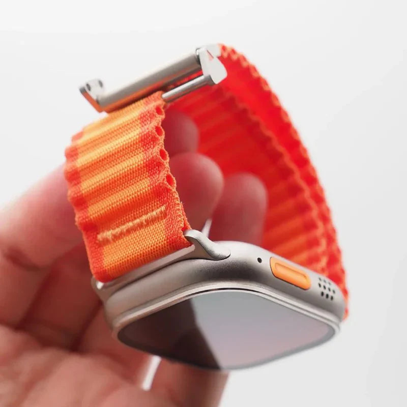 OFF-ROAD Woven Band Compatible with Apple Watch – Rugged & Breathable Strap for Series 1–9 & Ultra