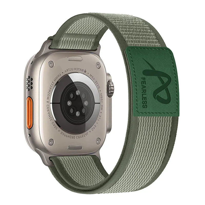 Fearless Trail Loop Nylon Band Compatible with Apple Watch – Lightweight Outdoor Strap for Series 1–9 & Ultra