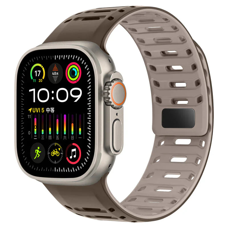 Rugged Sport Band Compatible with Apple Watch Ultra  – Durable Strap for Outdoor & Fitness