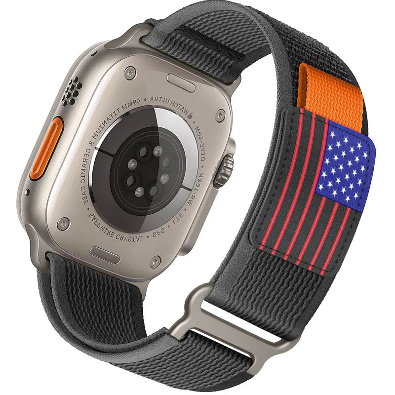 Designer Trail Loop Sport Band Compatible with Apple Watch – Stylish & Lightweight Strap for Series 1–9 & Ultra