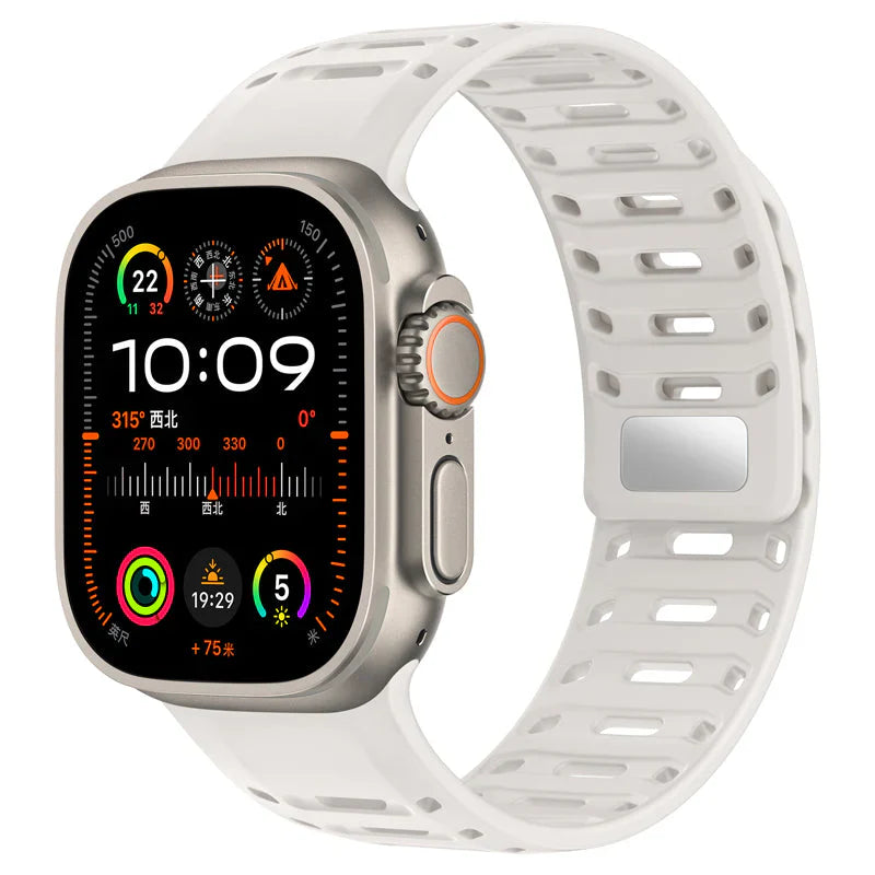 Rugged Sport Band Compatible with Apple Watch Ultra  – Durable Strap for Outdoor & Fitness