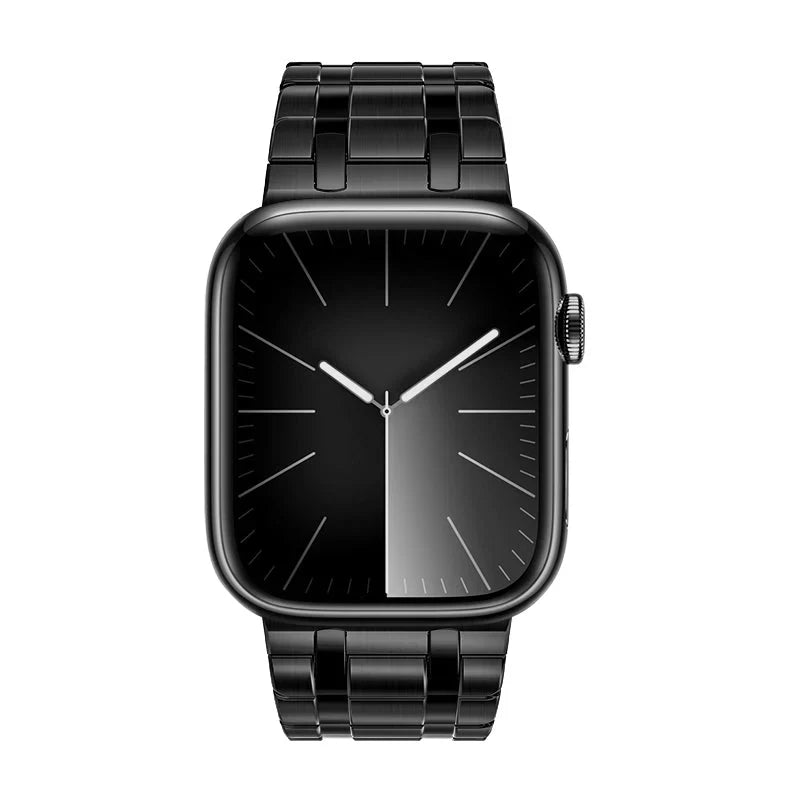 Straplix AP Frosted Stainless Steel Magnetic Band for Apple Watch – Brushed Metal Strap Compatible with 40mm 41mm 42mm 44mm 45mm 46mm 49mm